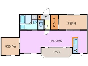 霞ケ浦駅 徒歩9分 2階の物件間取画像